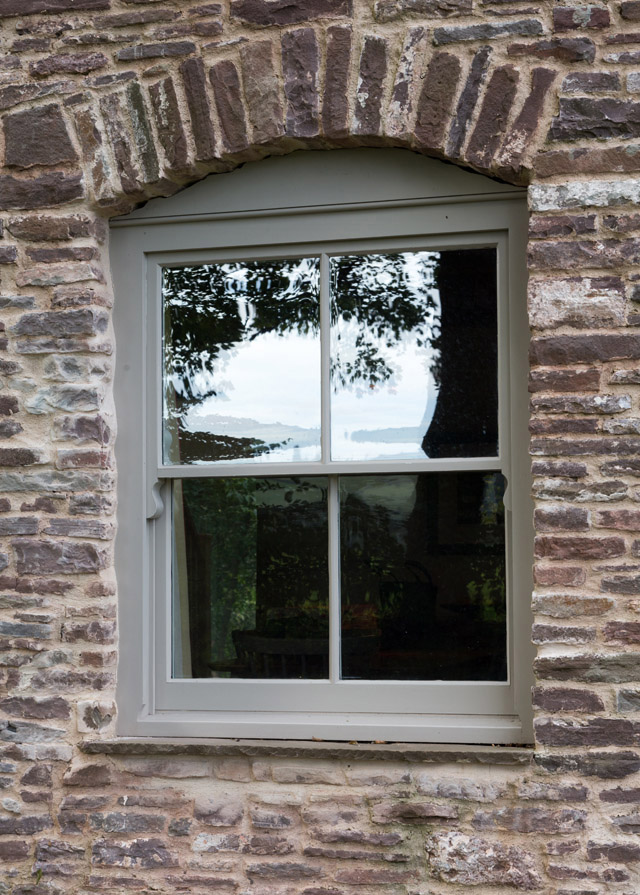 Fox And Hounds Bespoke Hardwood Double Glazed Sash Window
